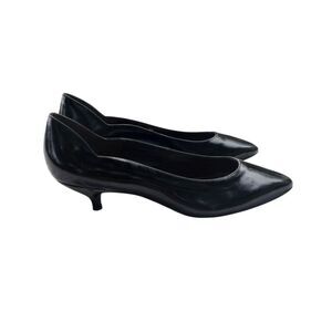 Vintage Black Patent Leather Pumps
